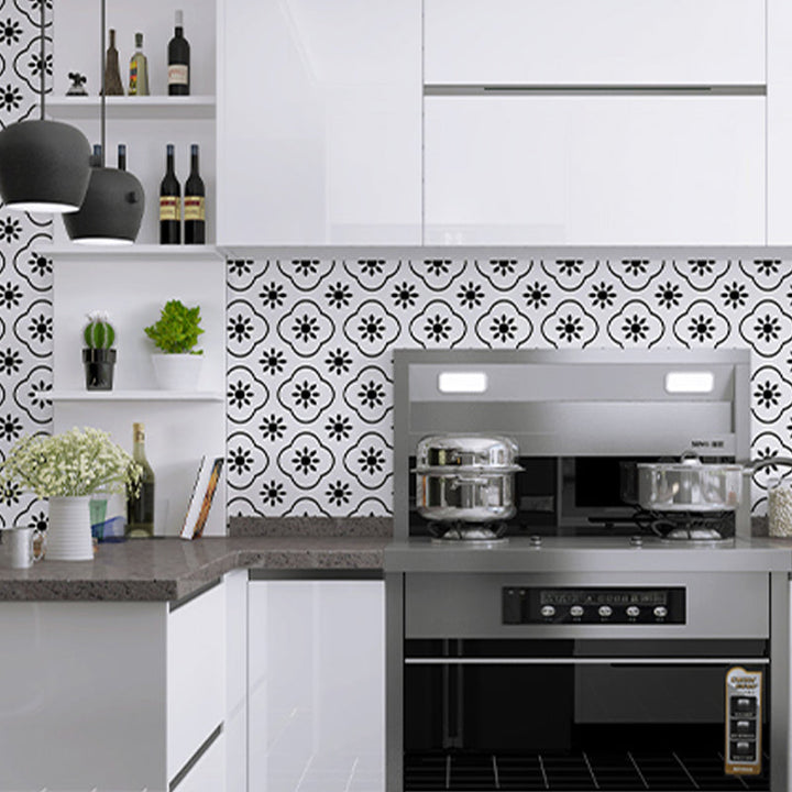 BowLift | Rectangular Peel-and-Stick Tiles PVC Single Tile for Kitchen and Bathroom