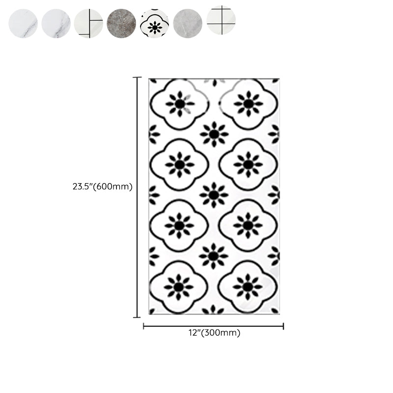 BowLift | Rectangular Peel-and-Stick Tiles PVC Single Tile for Kitchen and Bathroom