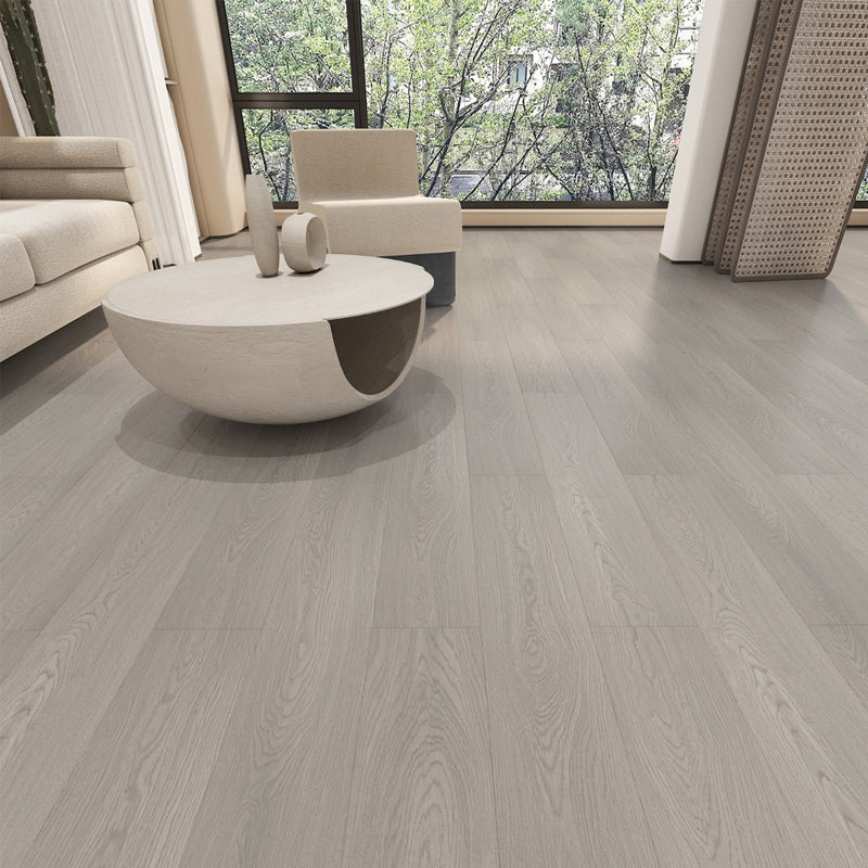 BowLift | 49"x8" width E0 natural solid wood laminate flooring, click-lock, waterproof