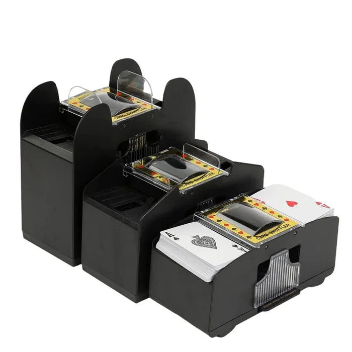 BowLift | Automatic Playing Card Shuffler – Perfect for 2/4/6 Deck, Playing Card Shuffler Electric for Poker