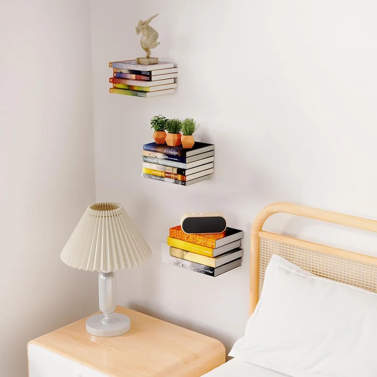 BowLift | StealthShelf — Give your books a magical levitation charm and transform any wall into a stylish stage!