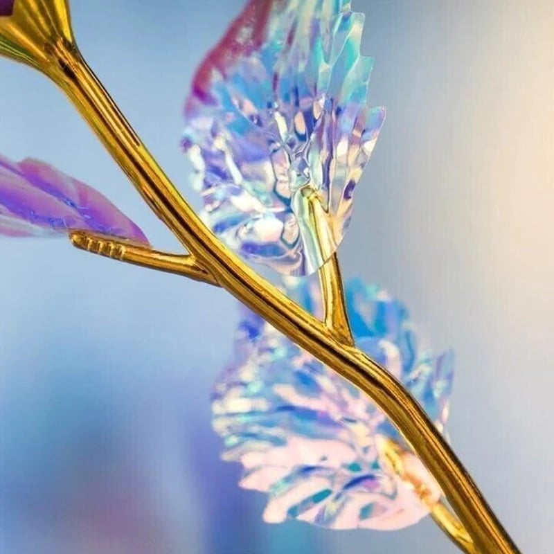 BowLift | For the Gift to Your Loved Ones - Colorful Glass Rose