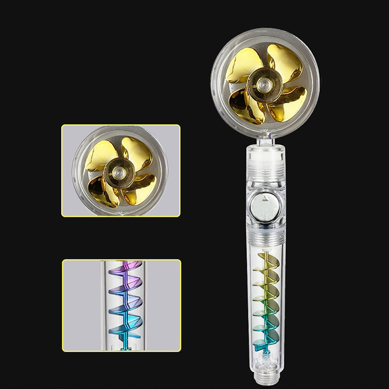 BowLift | Modern showerhead bathroom hand shower made of plastic with adjustable water flow