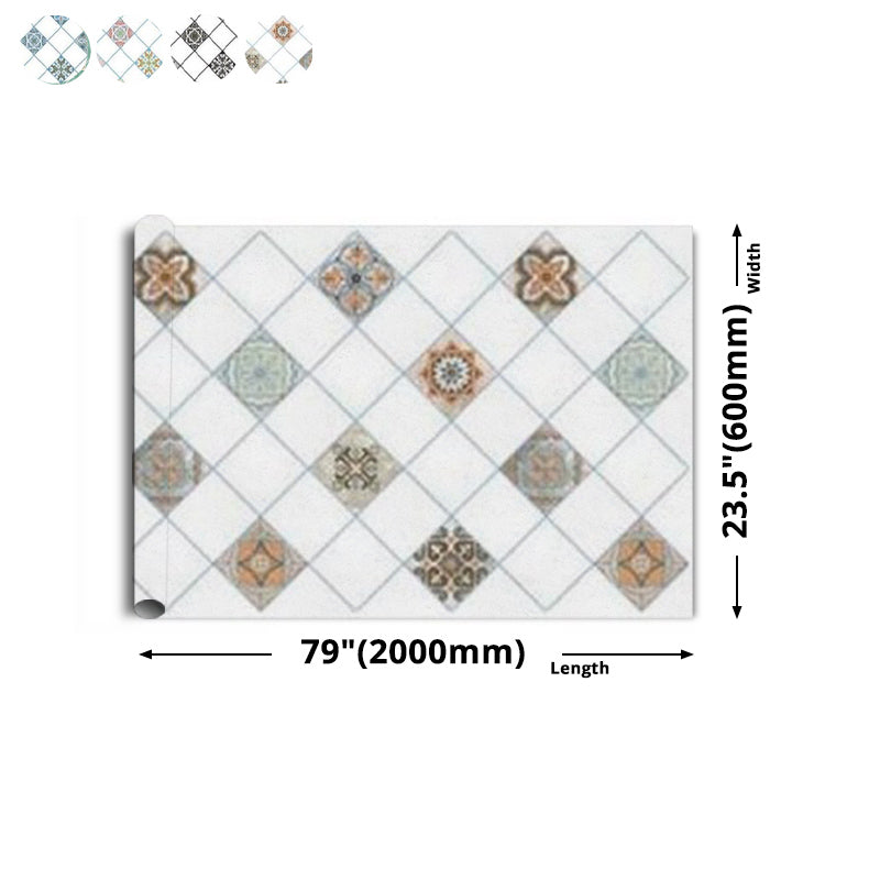 BowLift | Rectangular Peel & Stick Tile PVC Single Tile for Kitchen and Bathroom