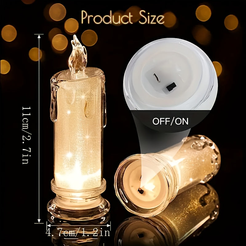 Romantic LED Candle Set – Atmospheric Lighting for Indoor Bowlift