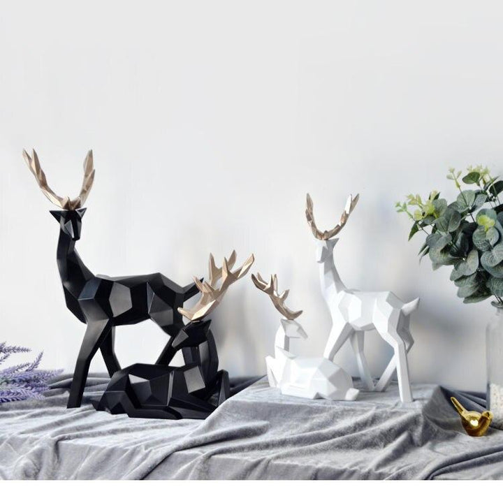 BowLift | Abstract Deer Figures Pair