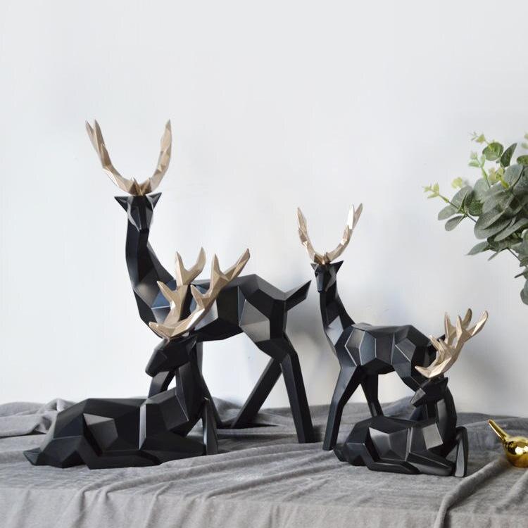BowLift | Abstract Deer Figures Pair