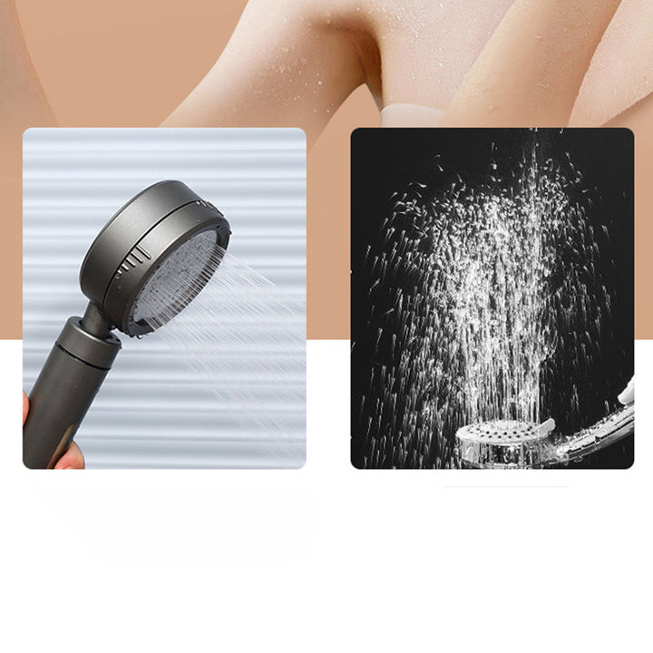 BowLift | Modern Handheld Shower Head Plastic Shower Head with Adjustable Spray Pattern