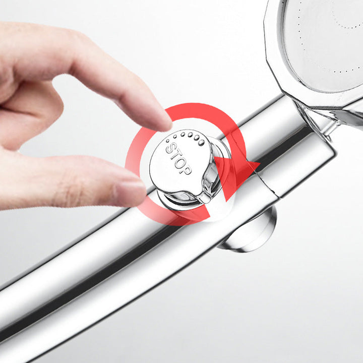 BowLift | Modern Style Hand Shower Plastic Shower Head with Adjustable Water Flow