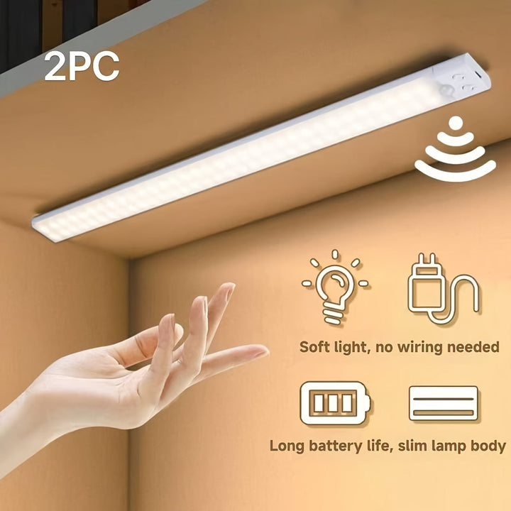 LED Under-Cabinet Light with Motion Sensor 2-Piece Set | Bowlift