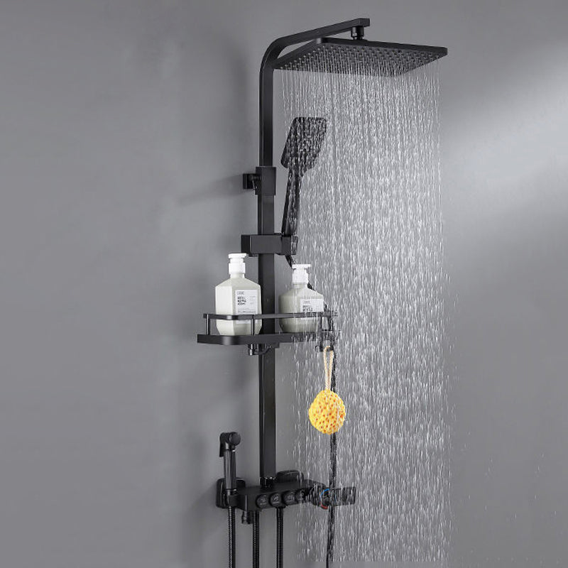 BowLift | Modern Shower System Wall-Mounted Stain-Resistant Shower System with Hand Shower