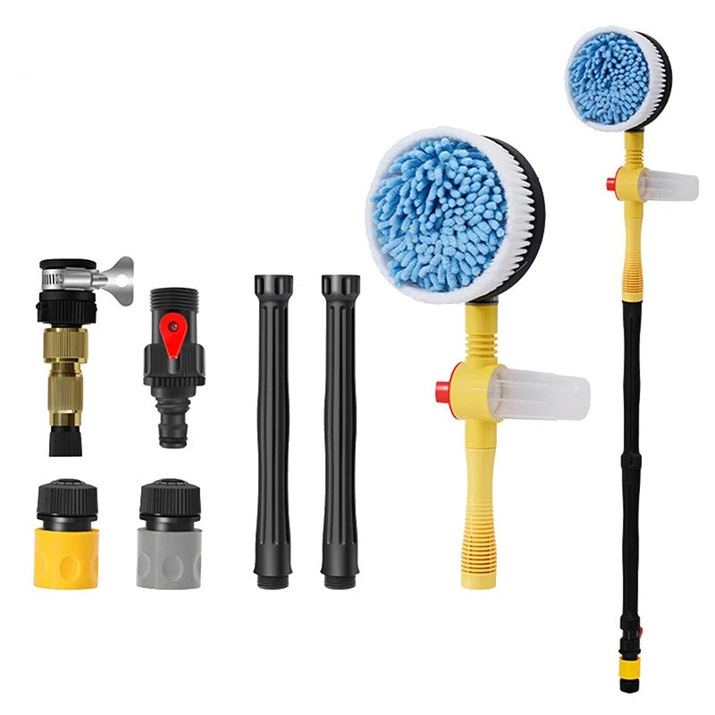 BowLift | TurboBrush 360 Car Wash Brush – Rotating Brush with Soap Dispenser & Extension Pole