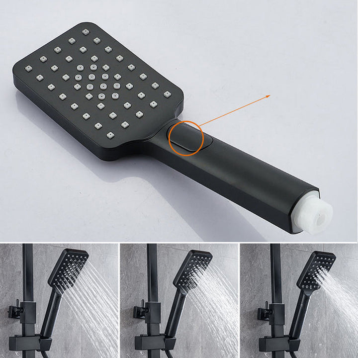 BowLift | Modern Shower System Wall-Mounted Stain-Resistant Shower System with Hand Shower