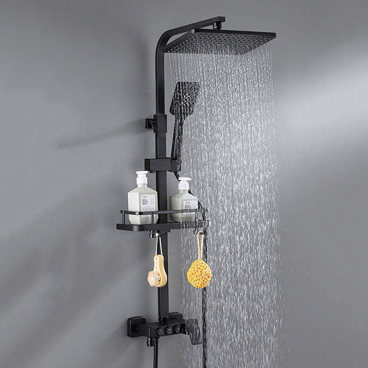 BowLift | Modern Shower System Wall-Mounted Stain-Resistant Shower System with Hand Shower