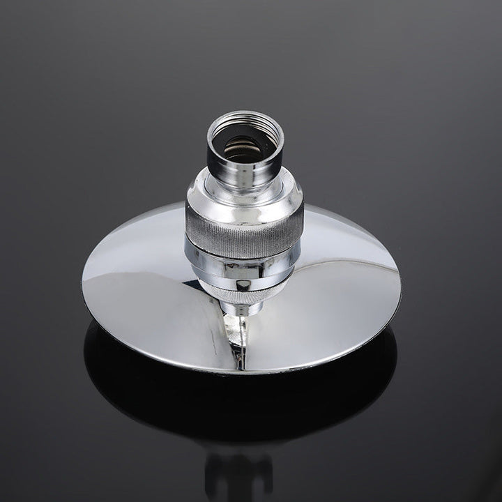 BowLift | Round Shape Shower Head Modern Swiveling Wall Mounted Fixed Shower Head