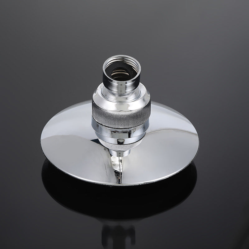 BowLift | Round Shape Shower Head Modern Swivel Wall Mounted Fixed Shower Head