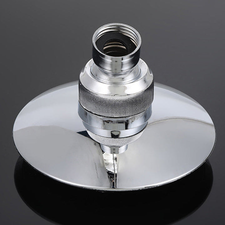 BowLift | Round Shape Shower Head Modern Swiveling Wall Mounted Fixed Shower Head