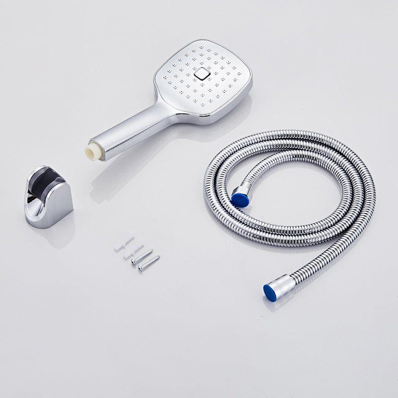 BowLift | Square Handheld Shower Head Modern Wall Mounted Handheld Shower Head
