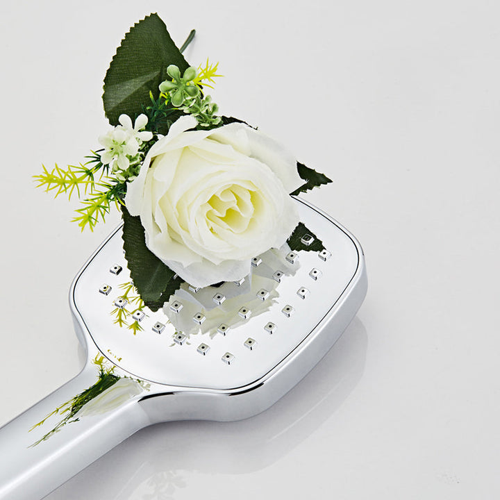 BowLift | Square Handheld Shower Head Modern Wall Mounted Handheld Shower Head