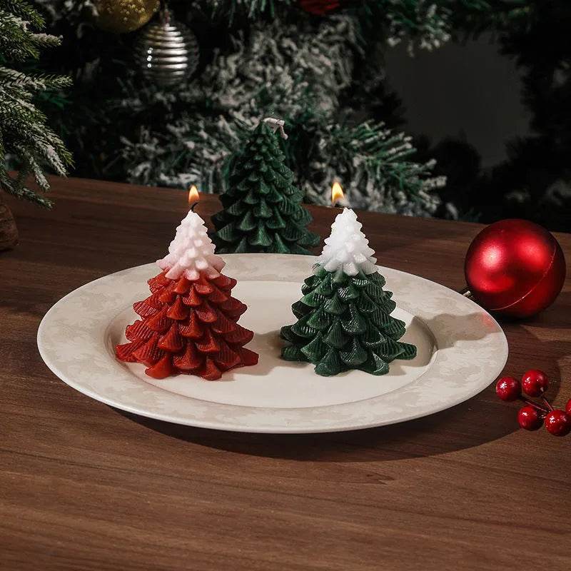 BowLift | Christmas Tree Silicone Molds For DIY Christmas Creative Atmosphere Decoration Handmade Fragrant Candles