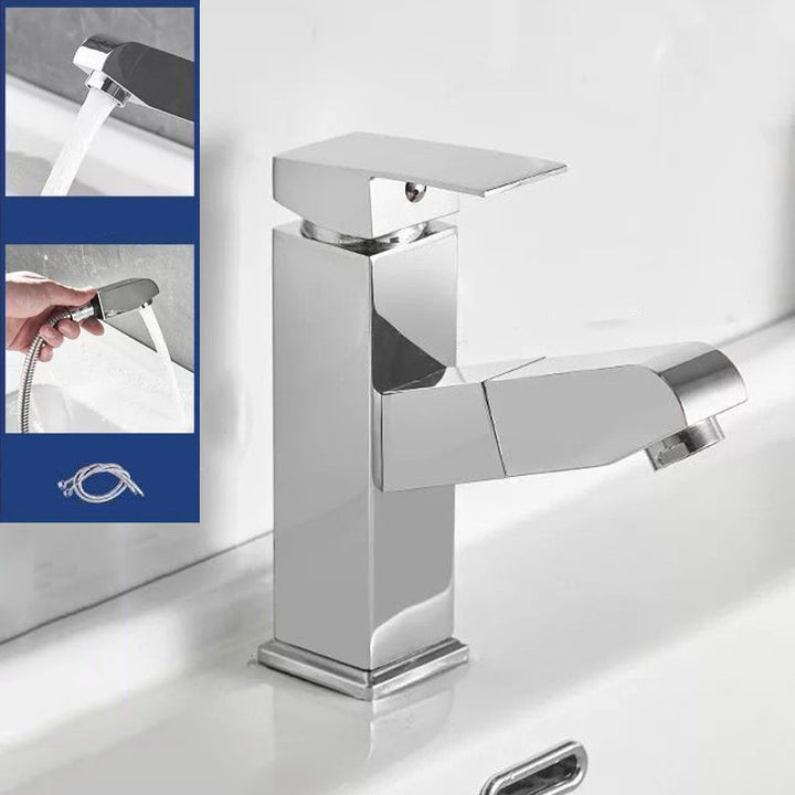 BowLift | Modern Design Bathroom Faucet Single Lever Mixer with Water Hose