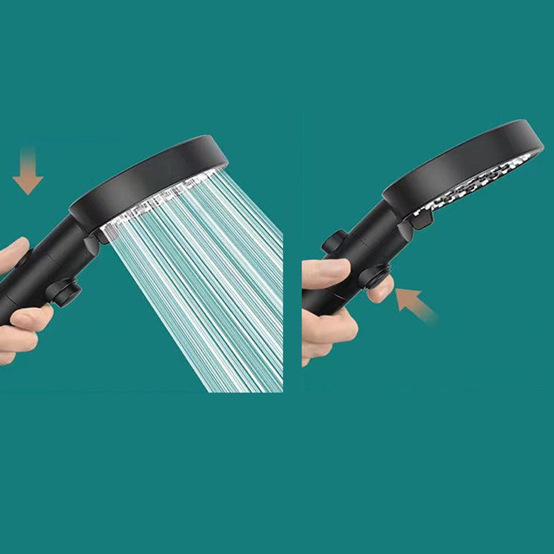 BowLift | Round Handheld Showerhead Plastic Adjustable Spray Pattern Showerhead for Home