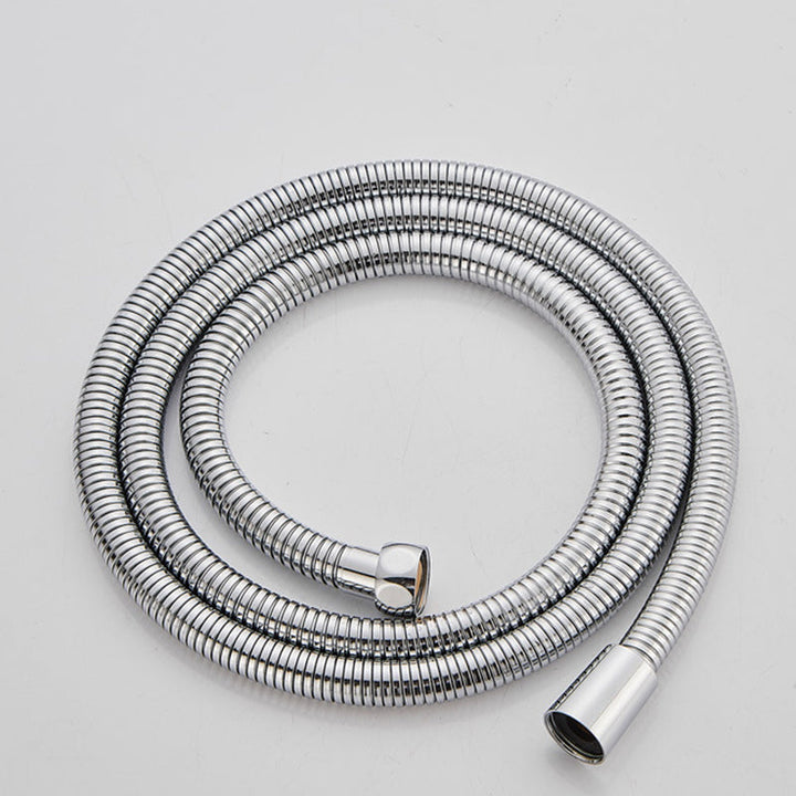 BowLift | Silver Square Double Shower Head Modern Water Filtration Wall Mounted Shower Head