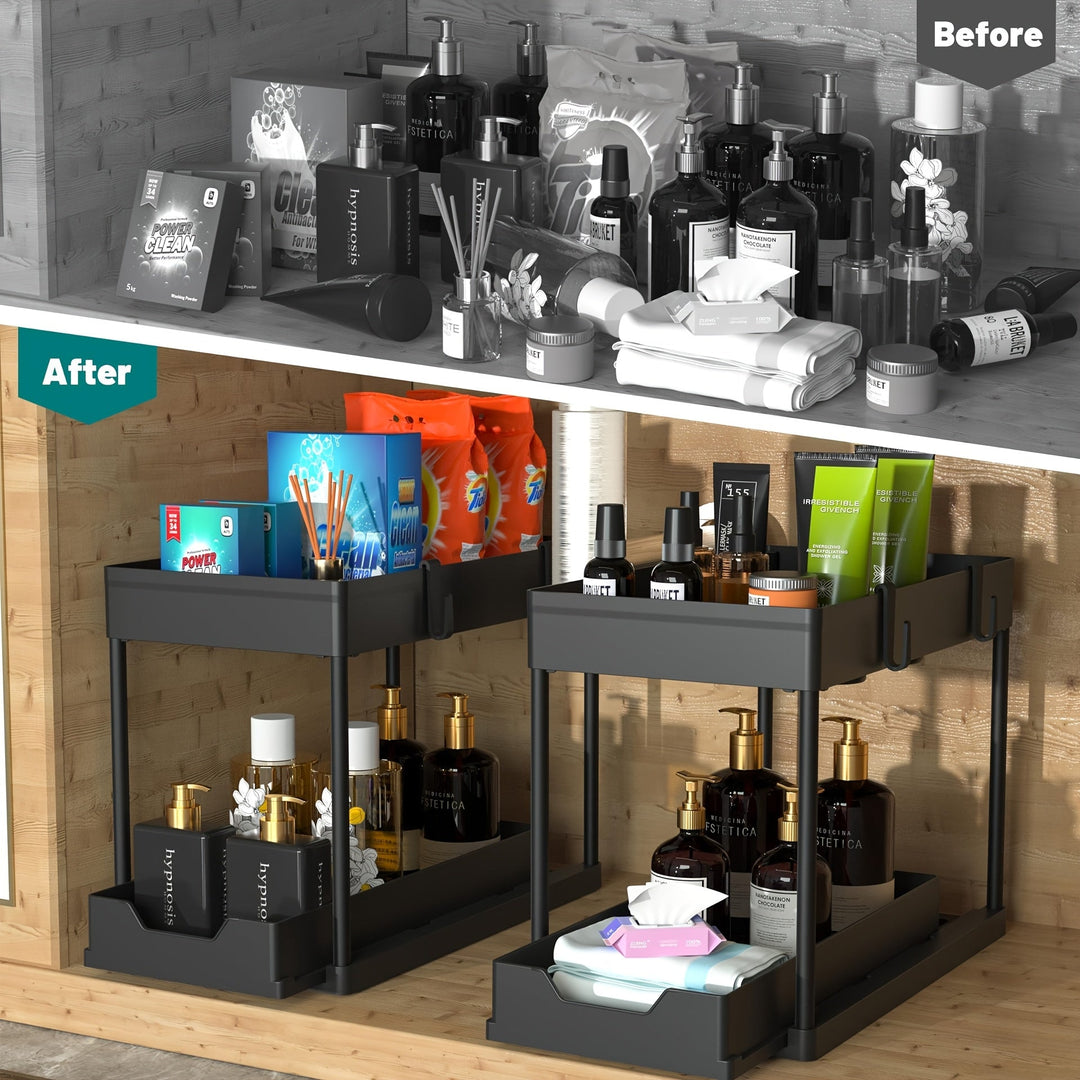 Extendable Sink Cabinet Organizer | Bowlift