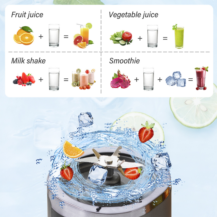 PowerBlade 10X — Mix every shake perfectly creamy and enjoy fresh power anytime and anywhere! | Bowlift
