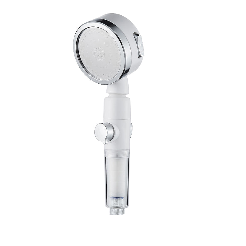 BowLift | Modern Handheld Showerhead Silver Round Standard Showerheads