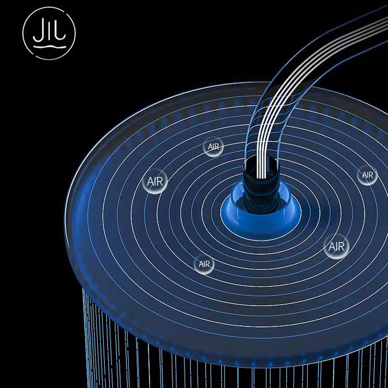 BowLift | Modern adjustable swivel shower head metal shower fitting on the wall
