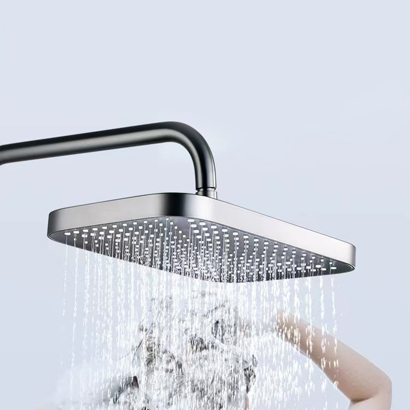 BowLift | Modern adjustable swivel shower head metal shower fitting on the wall