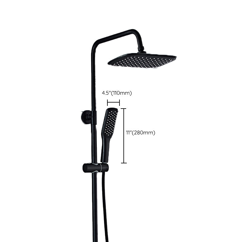 BowLift | Modern adjustable swivel shower head metal shower fitting on the wall