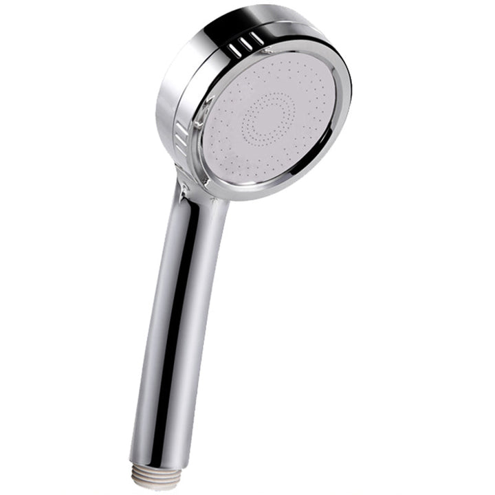 BowLift | Modern handheld shower head 5 spray patterns chrome round wall mounted shower head