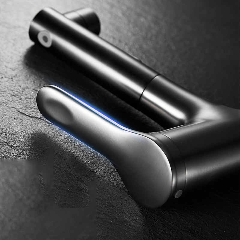 BowLift | Contemporary Single Color Faucet Low Arc Centerset Sink Faucet for Bathroom