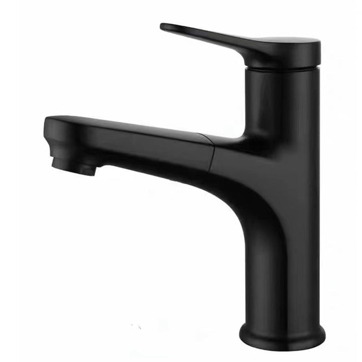 BowLift | Modern Style Extendable Ship Faucet Copper Single Handle Sink Faucet for the Bathroom