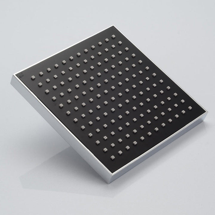 BowLift | Modern square solid shower head with shower arm wall-mounted shower head made of stainless steel