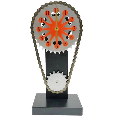 BowLift | Watch chain with movement - Silent rotating table clock