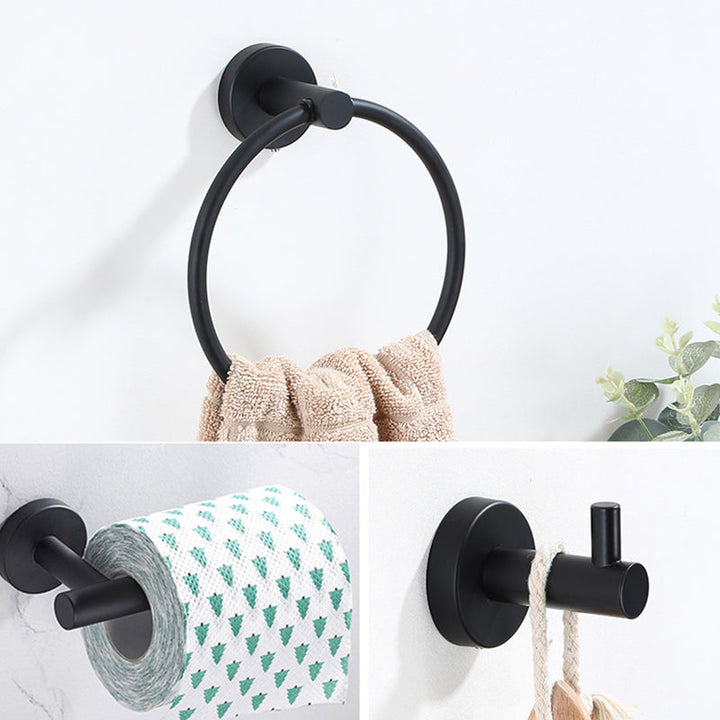 BowLift | Stainless Steel Bathroom Set 3-piece Modern Style Simple Bathroom Accessories Set