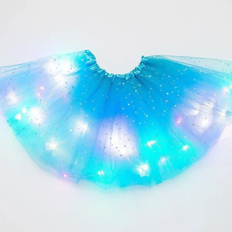 BowLift | Bright LED Tulle Skirt for Kids – Colorful, Magical Light Effect