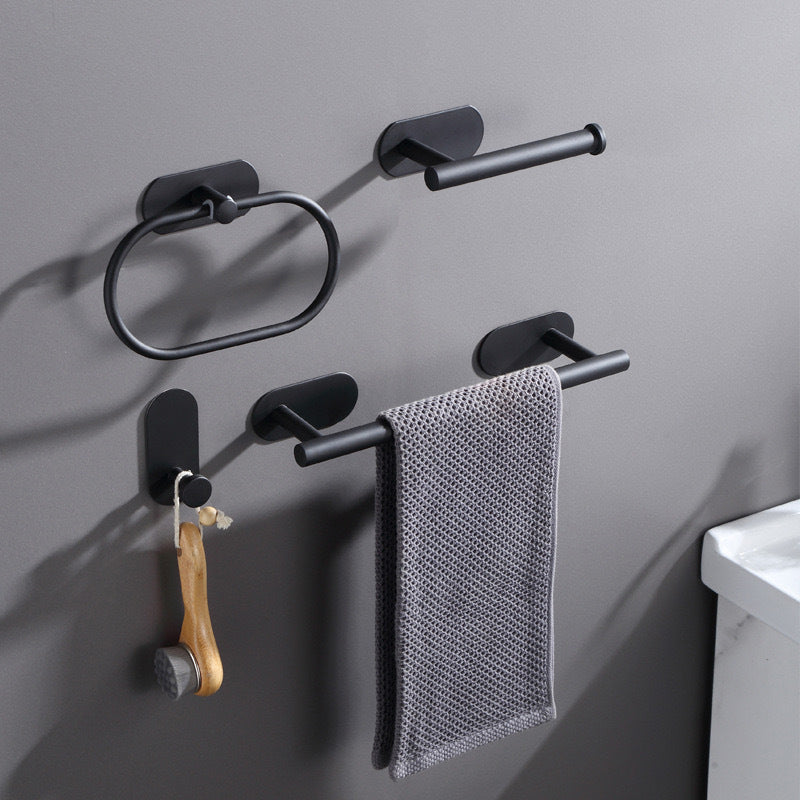 BowLift | Metal Bathroom Set 4-piece Modern Style Bathroom Fixtures Set