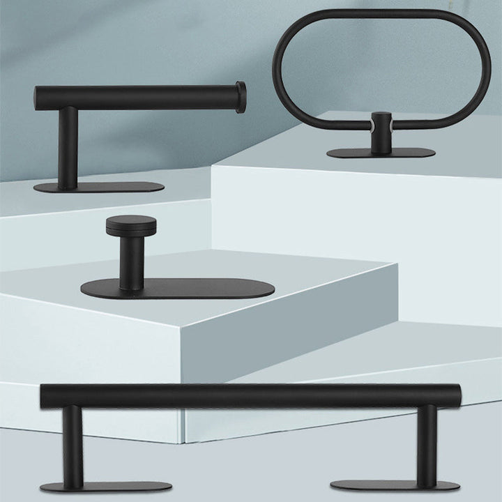 BowLift | Stainless Steel Bathroom Hardware Set Modern Minimalist Bathroom Hardware Set