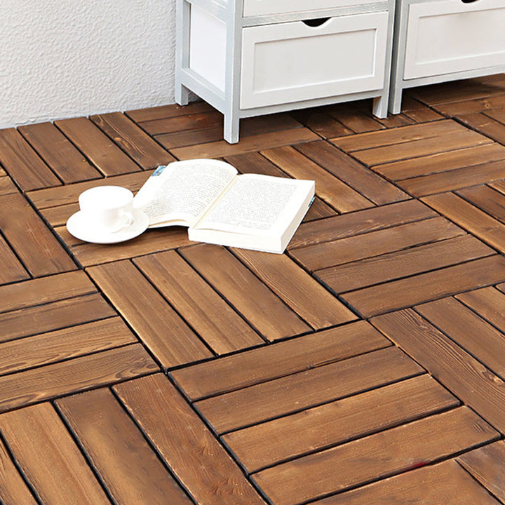 BowLift | Pine Dark Laminate Flooring Mold Resistant Laminate Plank Flooring
