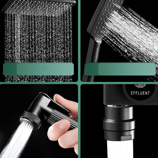 BowLift | Modern adjustable water flow shower faucet shower hose shower system on the wall