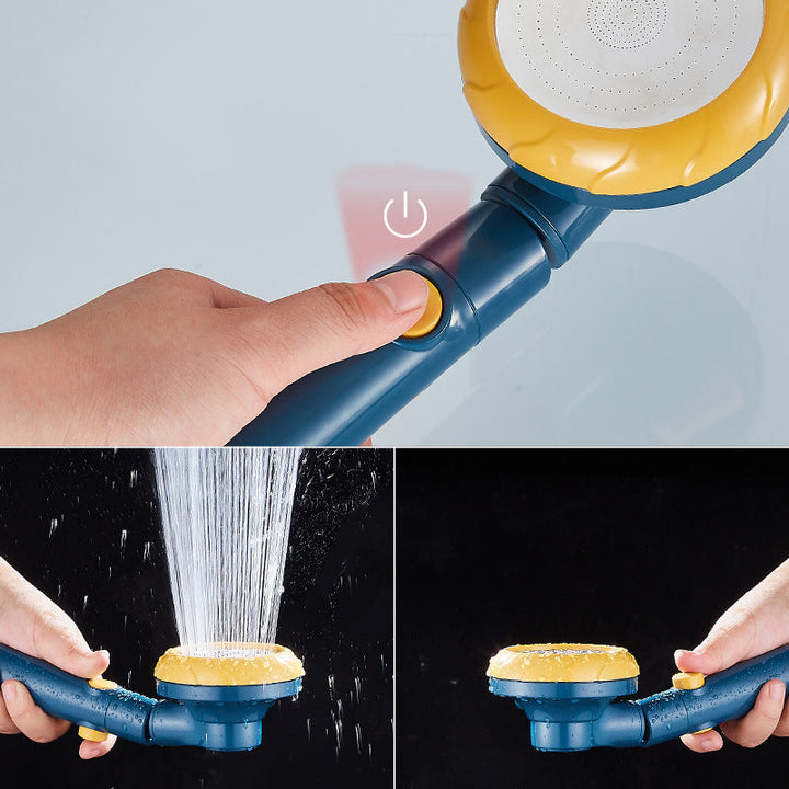 BowLift | Modern adjustable shower head plastic bathroom handheld shower