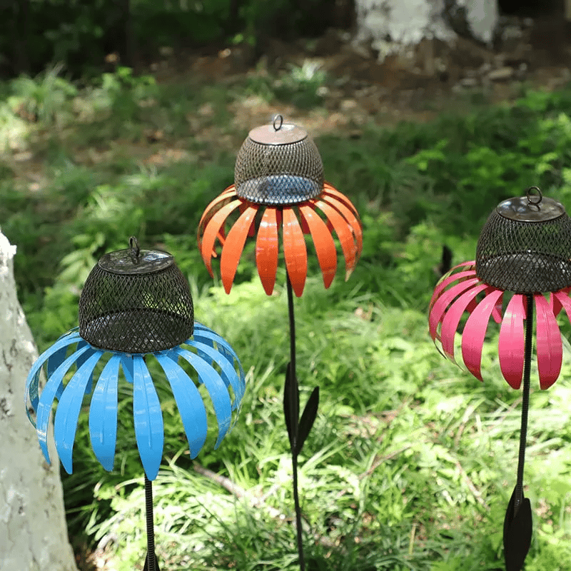 BowLift | FloraNest Bird Feeder | Enjoy free Coneflowers for a colorful garden