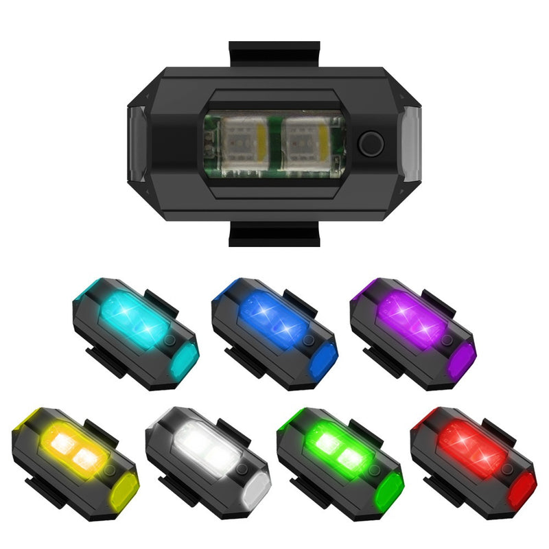 BowLift | 7 Colors LED Aircraft Strobe Lights & USB Charging