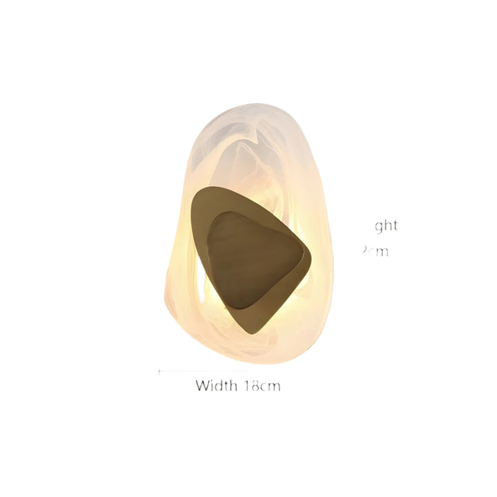 Modern LED Wall Lamp for Stairs and Outdoor Areas Bowlift