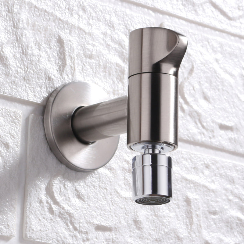 BowLift | Contemporary Wall-Mounted Bathroom Faucet Knob Handle Solid Brass Round Faucet