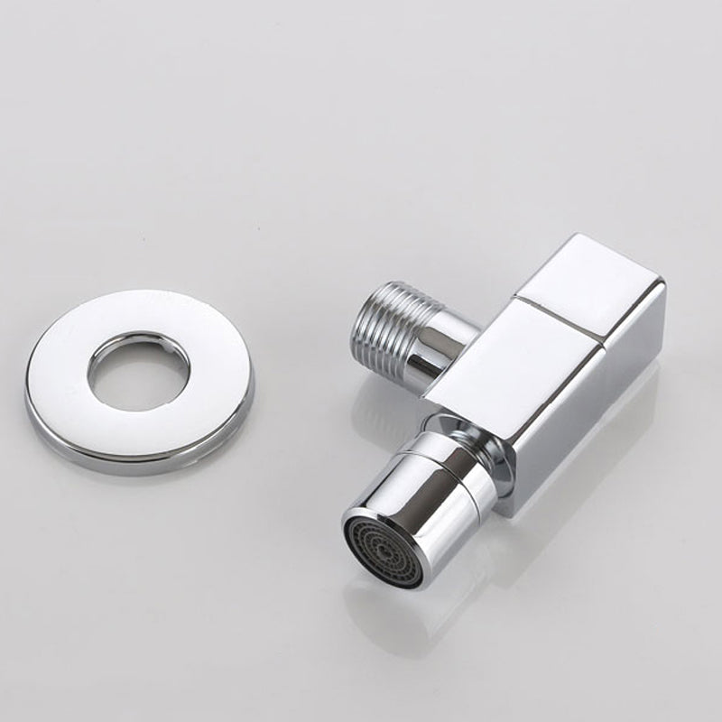 BowLift | Contemporary Wall Mounted Bathroom Faucet Knob Handle Solid Brass Round Faucet